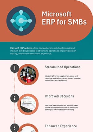 Microsoft ERP for SMPs - A Direction Software LLP Infographic