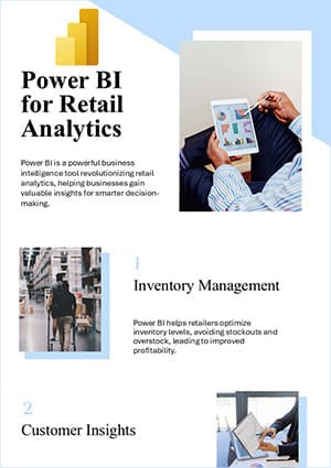 Power Retail for Retail Analytics - A Direction Software LLP Infographic