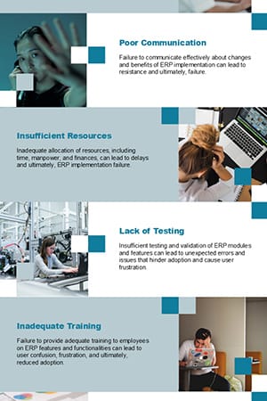 8 Reasons for ERP implementation failure