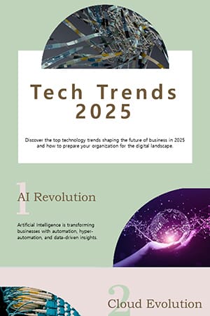 18 Top Technology trends shaping 2025