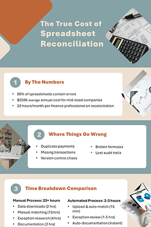 Financial Reconciliation - The $250K Problem Hiding in Your Spreadsheets